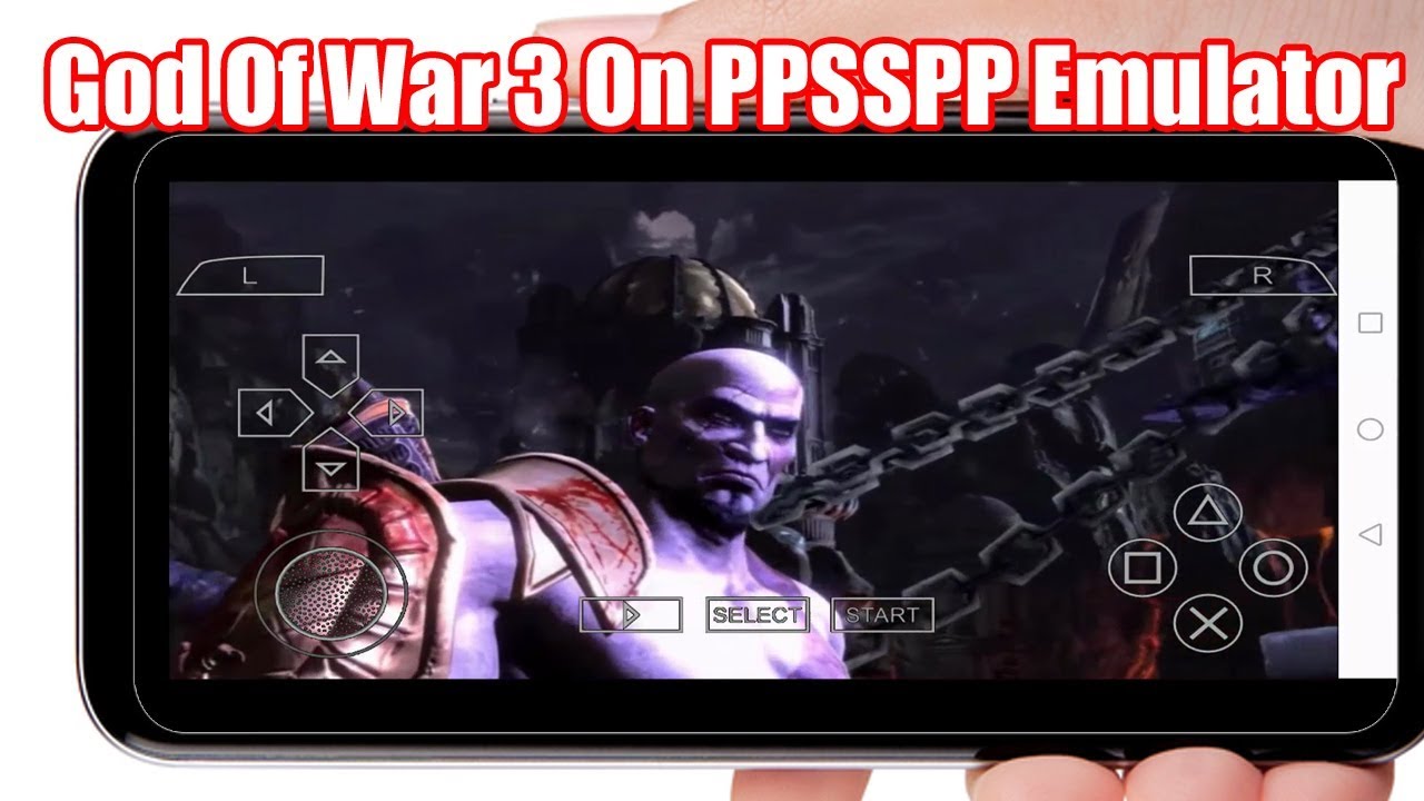 God of war 3 for ppsspp emulator