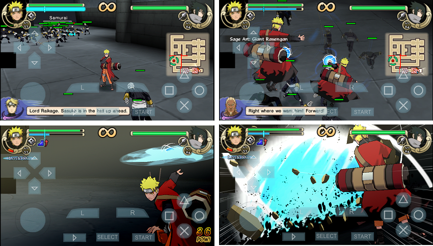 cheat codes for naruto ultimate ninja impact ppsspp